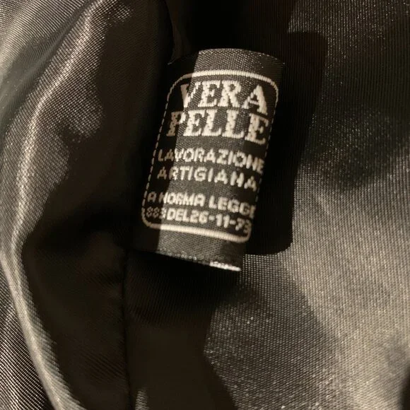 BaliSkins Italian Leather Jacket, %100 real leather ("Vera Pelle") made in Italy